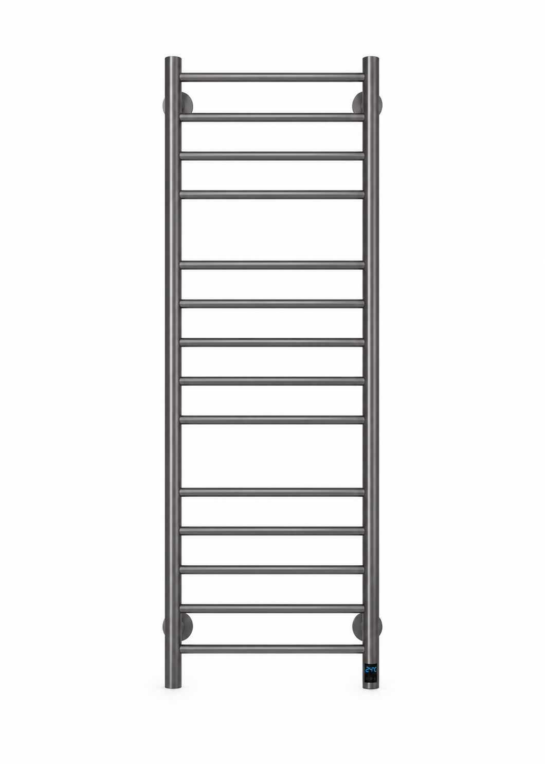 Towel rack on a white background