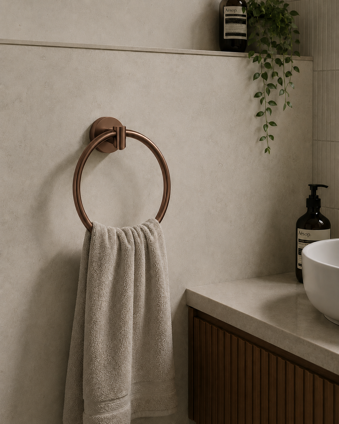 Cove Towel Ring