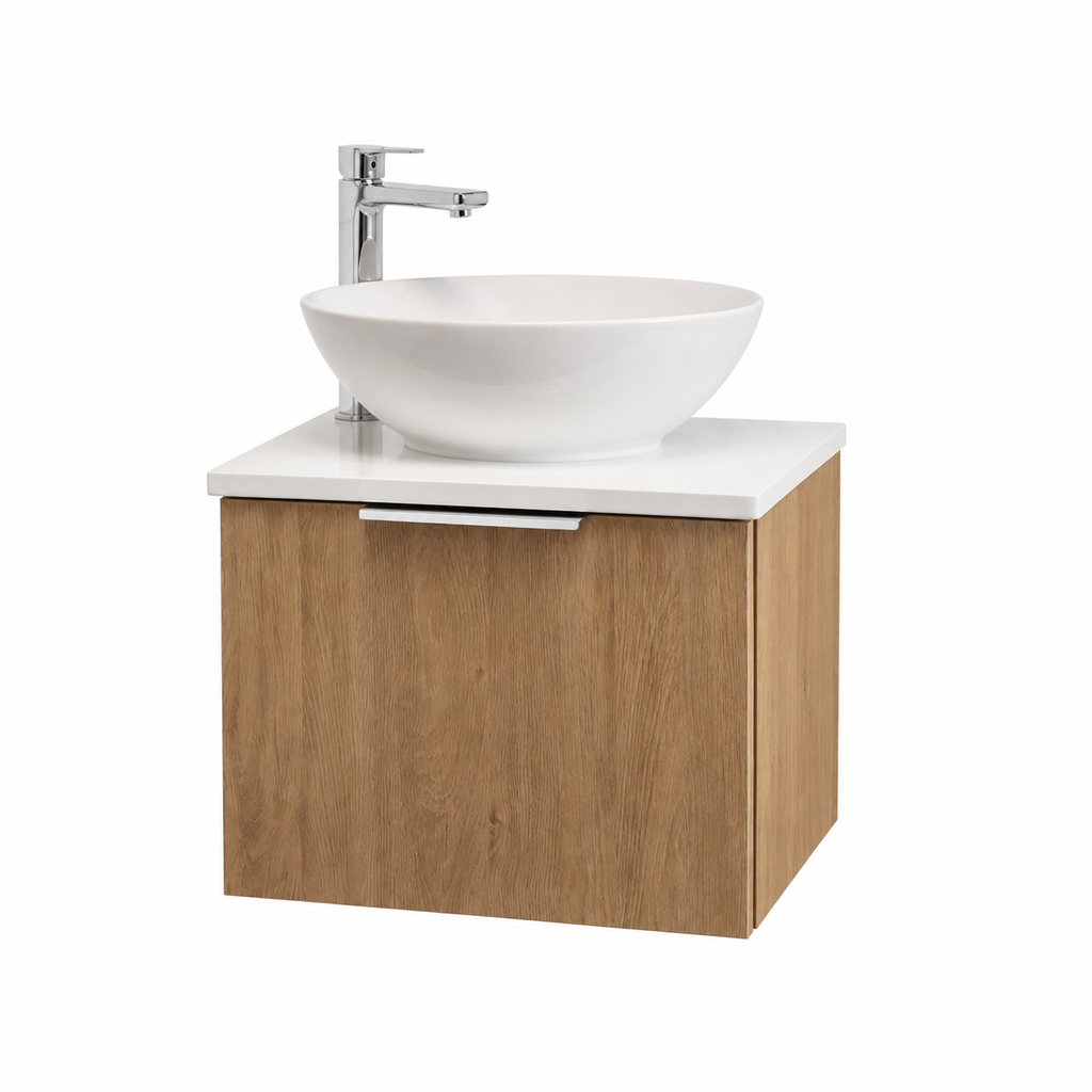 premium vanity unit with white bakground
