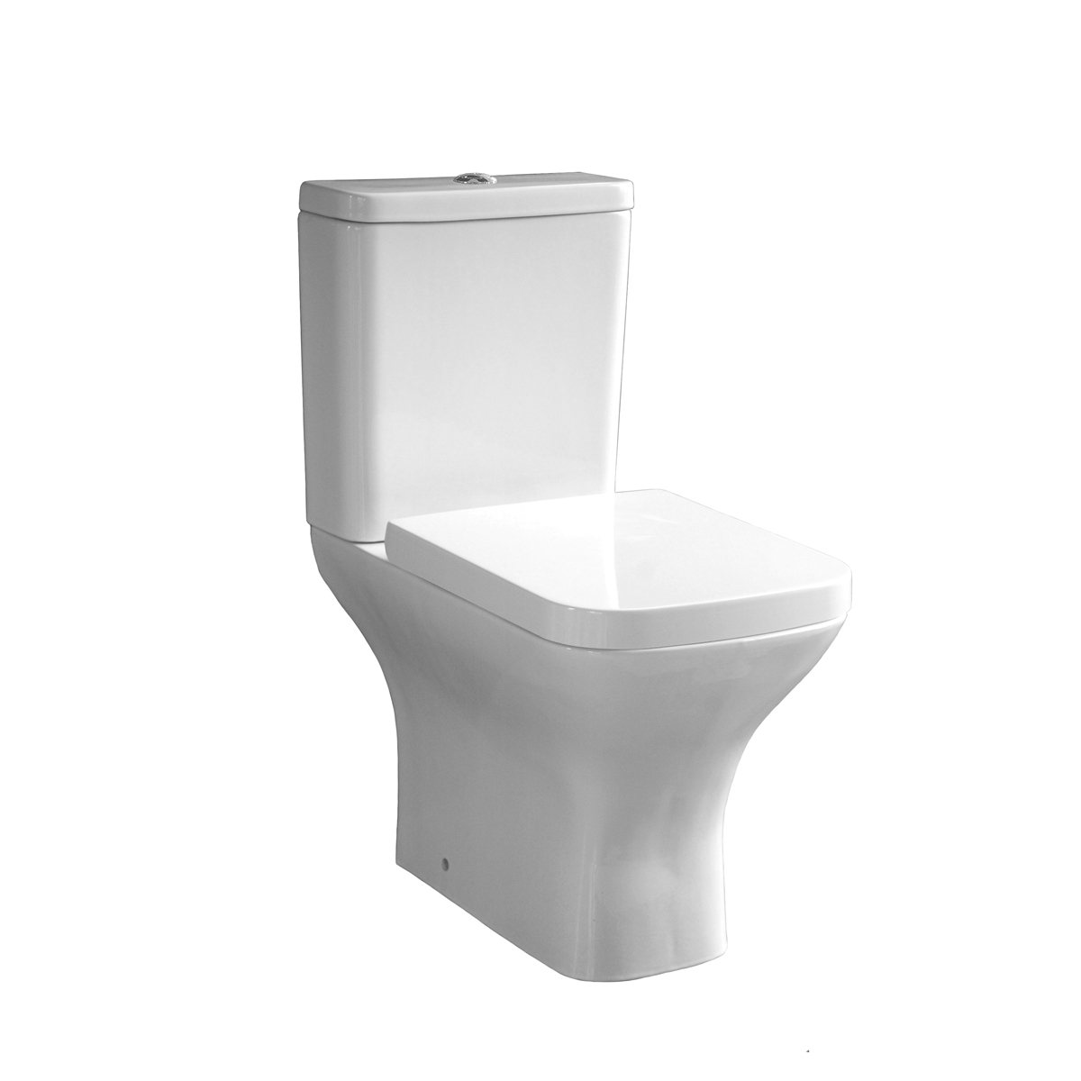 Harrow Rimless Open Back Comfort Height Close Coupled Toilet