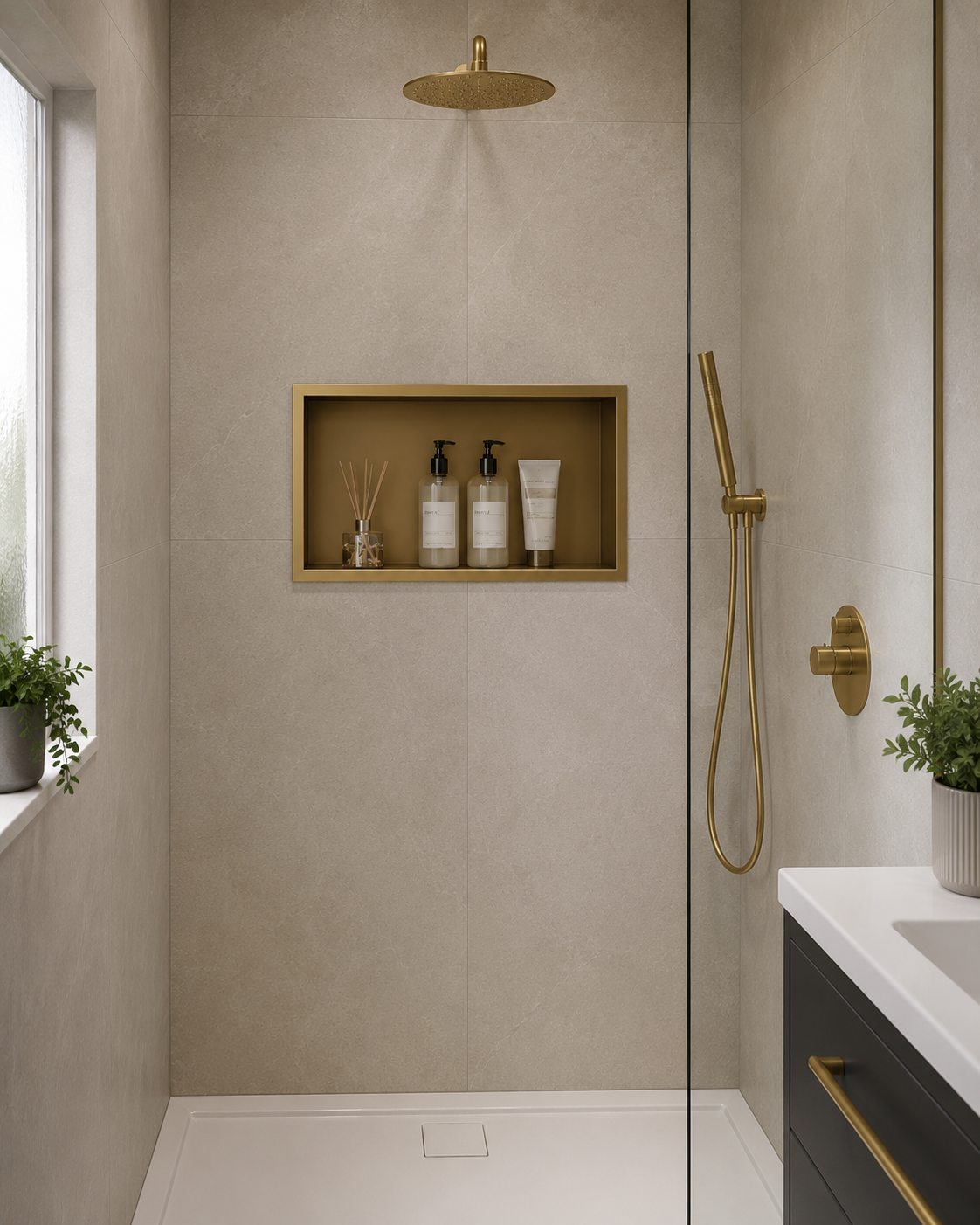 Stainless Steel Shower Niche